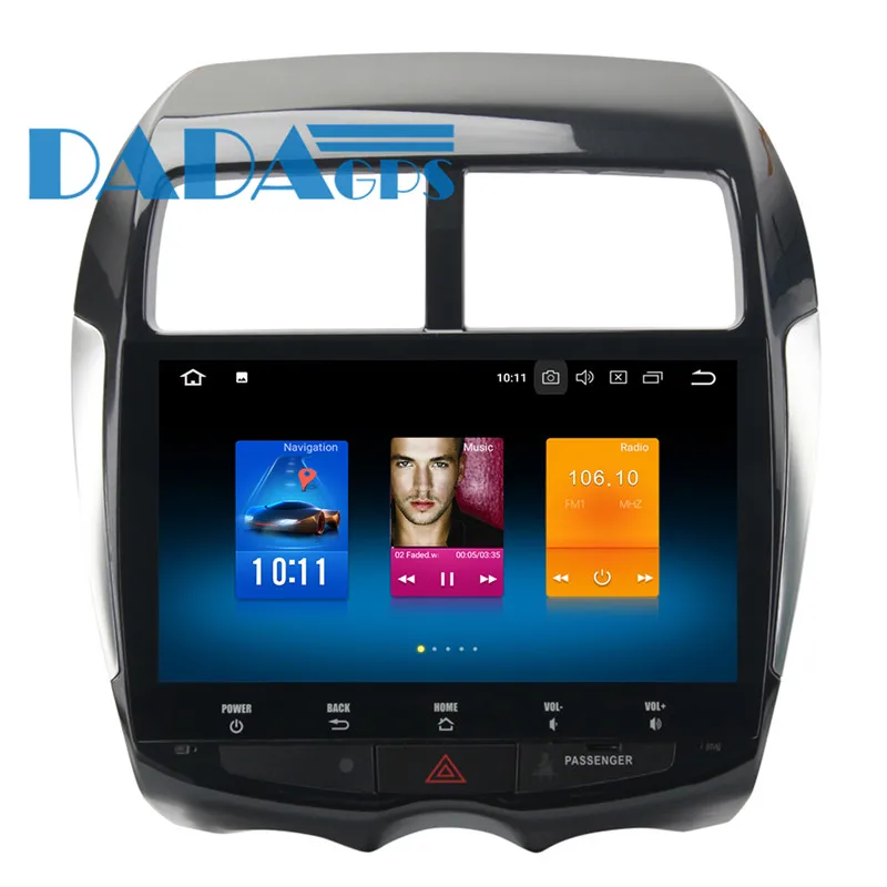 Sale 10.2 inch Android 8.0 7.1 Car Radio GPS for MITSUBISHI ASX RVR Outlander Sport 2010 2011 2012 2013 2014 no DVD Player Multimedia 11