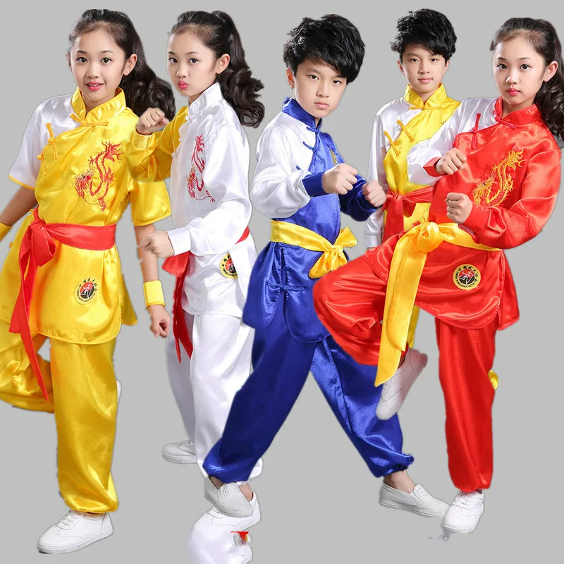 Buy Children's long sleeved martial arts costume