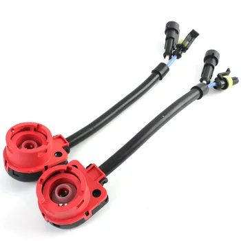 

2pcs D2S D2C C2R D4S D4C D4R Xenon for HID Bulb Socket Cable Adaptor Harness Car Light Base Adaptor