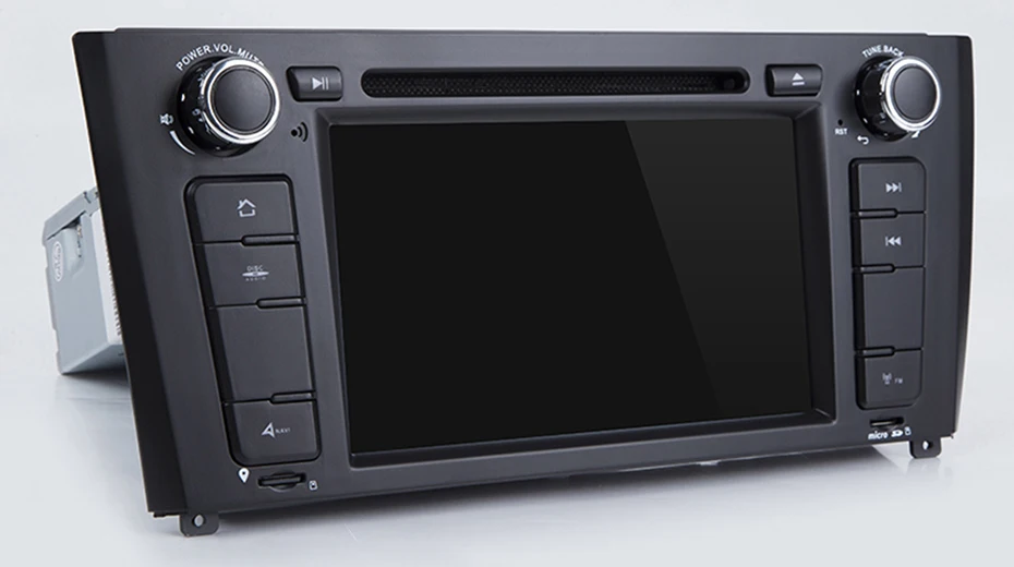 Discount 7"1 Din Android 8.1 Quad Core Car Radio GPS Navi Car DVD Player For BMW 1 Serie E81 E82 E87 E88 I20 2004-2011 Head Unit BT Wifi 16