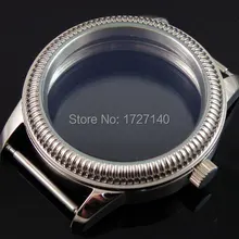 Parnis 44 мм чехол классический ретро сталь подходит Unitas 6497 6498 движение