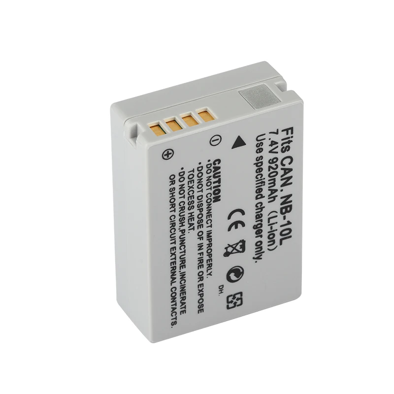 DINTO 2 шт. NB 10L NB10L 920 мА/ч Перезаряжаемые Камера Батарея для Canon G1X G15 G16 SX40HS SX50HS SX60HS SX40