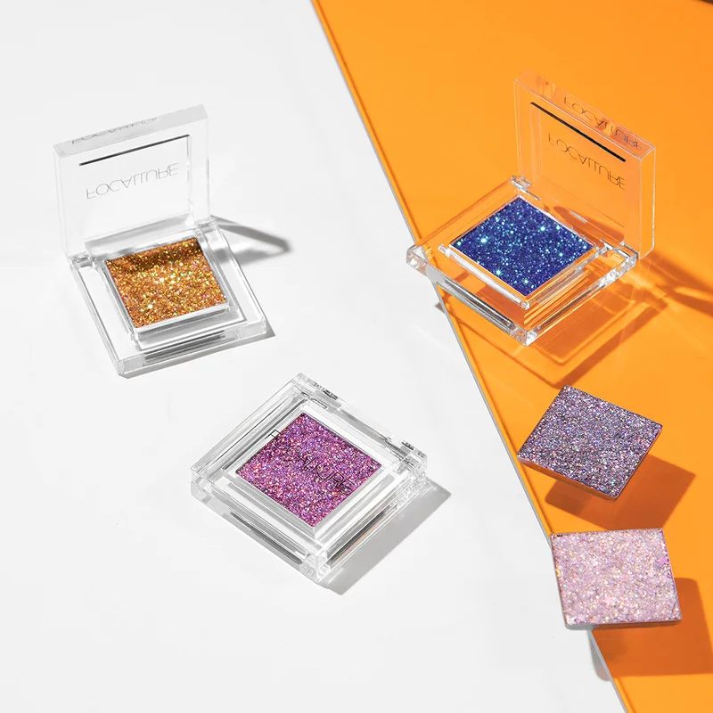 

FOCALLURE professional Glitter single Eye shadow shimmer Sequins pigment powder waterproof long lasting shiny Eyeshadow