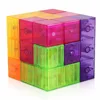 Bloques de construcción de cubo magnético 3D, juego de 7 Uds. De rompecabezas, Cubo de velocidad 3x3x3 con 54 Uds. De tarjetas de guía de inteligencia ► Foto 2/6