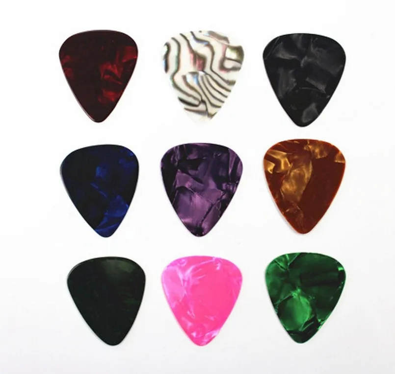 100pcs/lot High Quality Thin 0.46mm Acoustic Electric Guitar Picks