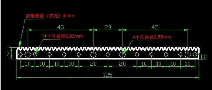 2 шт./лот, 0,5 м-5*10*100 мм, прецизионные металлические направляющие, маленькие модульные направляющие