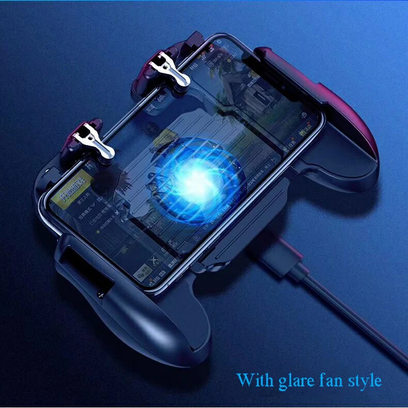 

For pubg Mobile Game Trigger Fire Button Aim L1 R1 Shooter Controller Heat Dissipation Gamepad For IOS Android Integrated Handle
