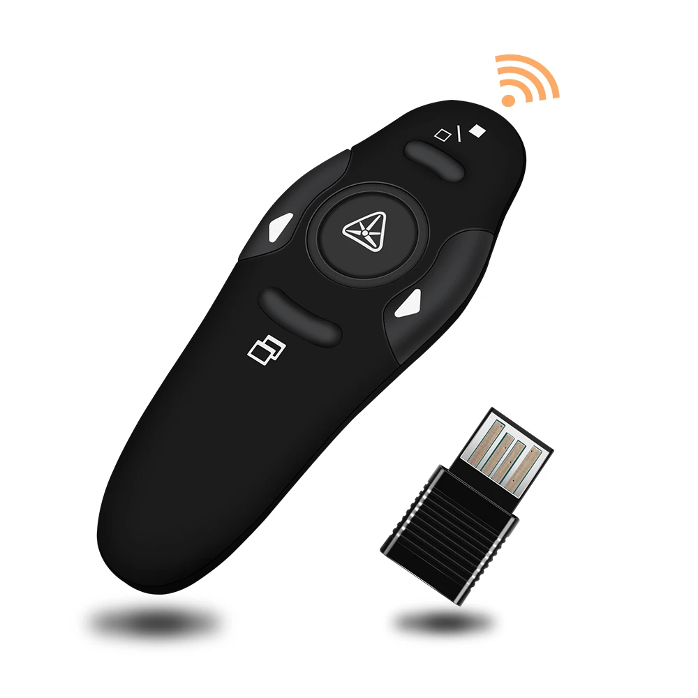 1 шт. РФ 2.4 ГГц USB Wireless Presenter Лазерная Указка PPT Дистанционного Управления для