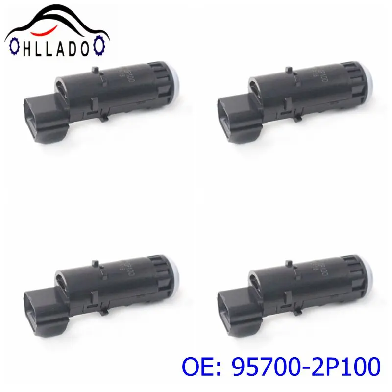 

4PCS HLLADO PDC Parking Sensor 95700-2P100 957002P100 Car Reverse Radar Backup Assist For Kia SORENTO II XM 11.09 High Quality