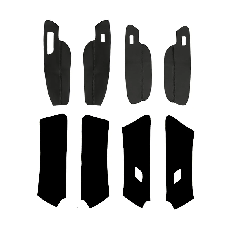 4pcs/set Car Door Slot / Armrest Panel Microfiber Leather Protective Cover Interior Trim For VW Golf 7 2014 2015 2016 4pcs/set Car Door Slot / Armrest Panel Microfiber Leather Protective Cover Interior Trim For VW Golf 7 2014 2015 2016