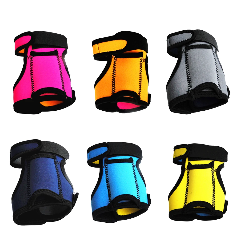Perfeclan Adjustable Outdoor Scuba Diving Dive Torch Flashlight Holder Soft Hand /Arm Strap Mount Glove Diving Flashlight Holder