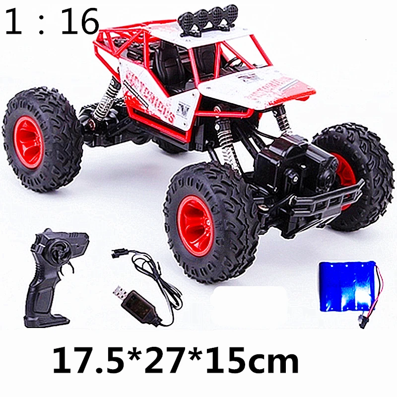 

Car Electric RC Car Rock Crawler Remote Control Toy Cars On The Radio Controlled 4x4 Drive Off-Road Toys For Kids Gift