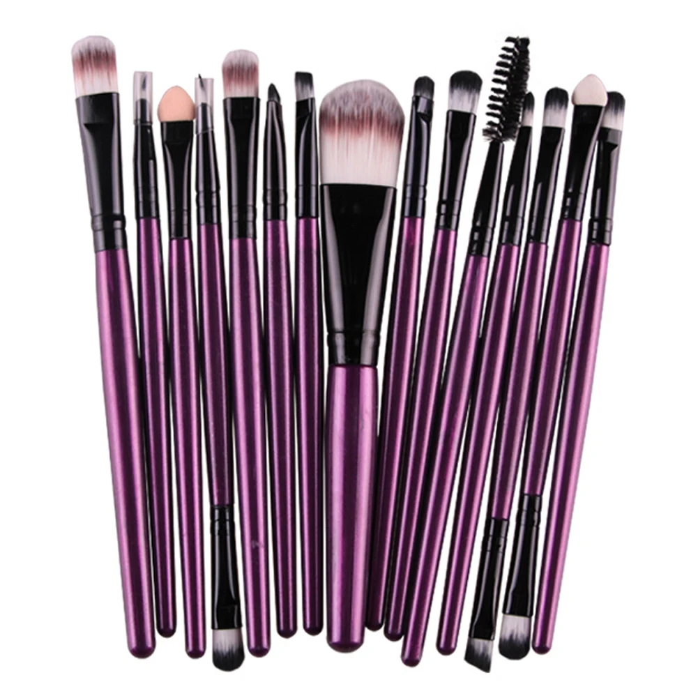 15 шт. набор кистей для макияжа 7 цветов|eye brush set|brush set15 pcs |