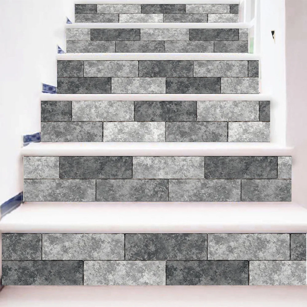 1Set StepBasic Non-Slip Coral Fleece Resistant Carpet Stair Mat White Brick Pattern Solid Wall Stickers Living Room Stairs Stick 1Set StepBasic Non-Slip Coral Fleece Resistant Carpet Stair Mat White Brick Pattern Solid Wall Stickers Living Room Stairs Stick