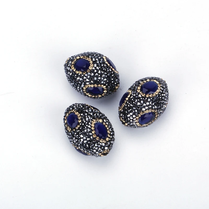 

22*31mm Charm Jewelry Connectors Findings Crystal Glass Paved Rhinestone 2018 New Arrival Brand Charm Findings