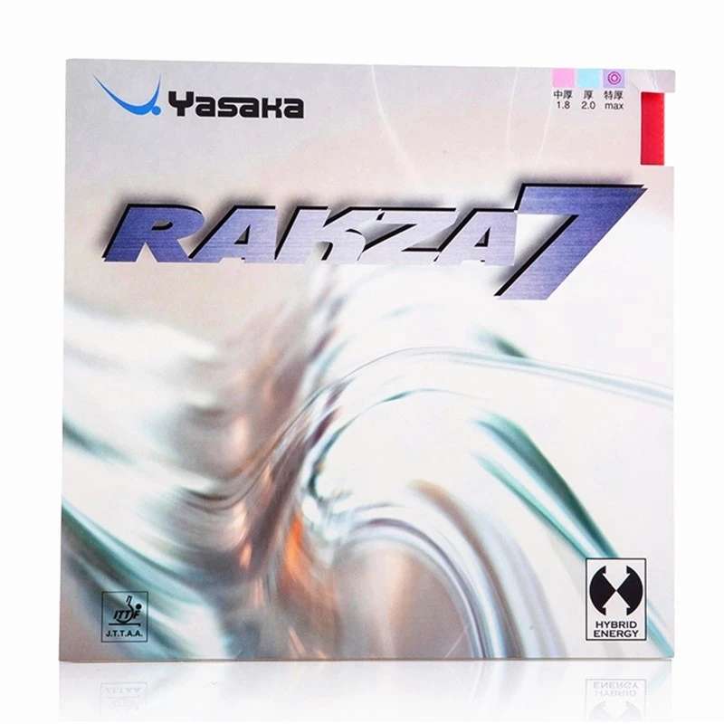 

YASAKA Table Tennis Rubber RAKZA 7 Fast Attack+ Loop pimples in with sponge ping pong tenis de mesa