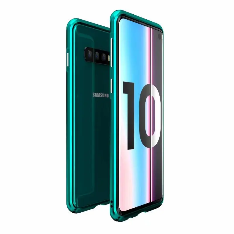 

For Samsung Galaxy S10 Case Aluminum Metal Armor cover for S10 Phone Side Frame Shell Case For Galaxy S10 Plus Case S10Plus etui