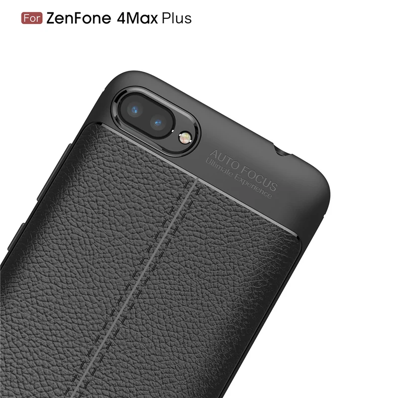 Litchi silicone case for Asus Zenfone 4 Max plus zc554kl (5)