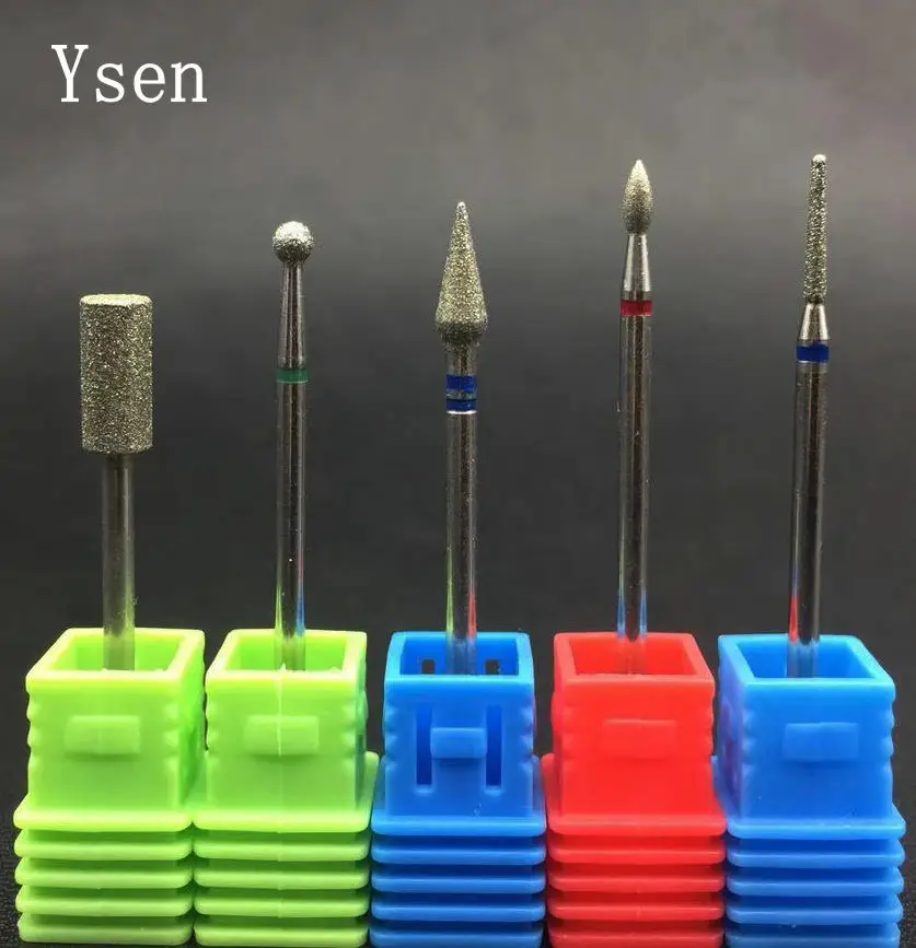 

1pcs Diamond Drill Bit 17 Type 3/32'' Milling Manicure Cutter for Pedicure Electric Machine Device Tool Nail Art Burr Drill