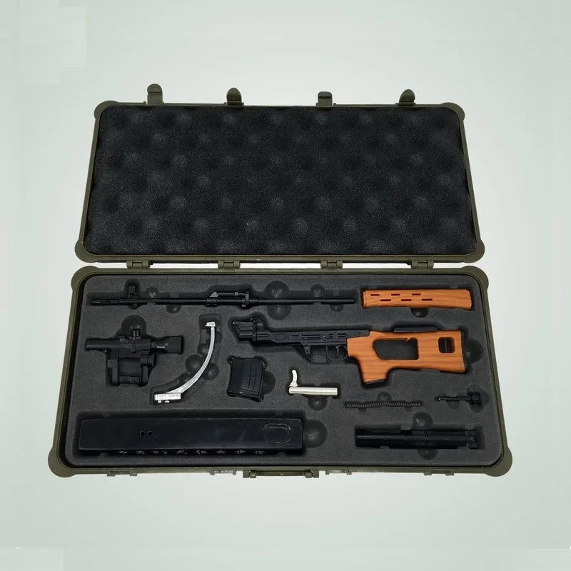 1: 3 SVD снайперская модель винтовки игрушка 85 винтовка металлическая пистолет