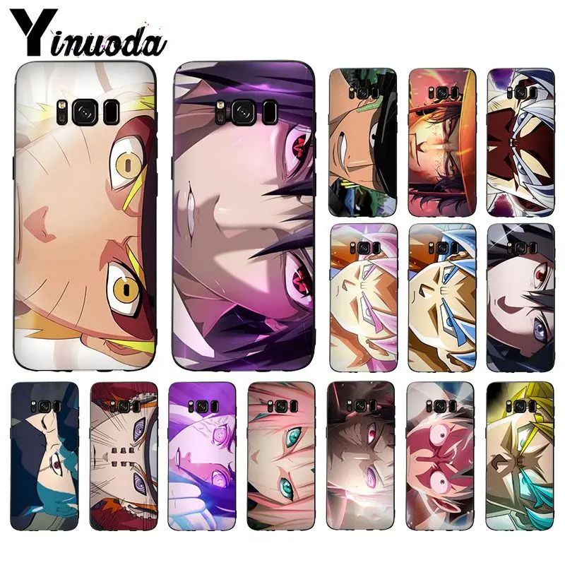 

Yinuoda Anime Naruto One Piece Dragon Ball DIY Protector Phone Case For GALAXY s5 s6 edge edge plus s7 edge s8 s9 plus