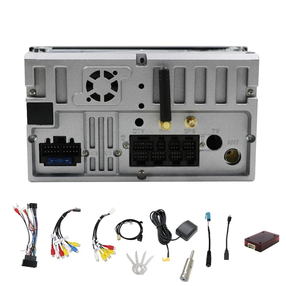 Cheap Octa Cores 2 din car radio cassette player Android 9.0 For Ford Focus 2 Mondeo S C Max Fiesta Galaxy Connect With Camera,Canbus 5