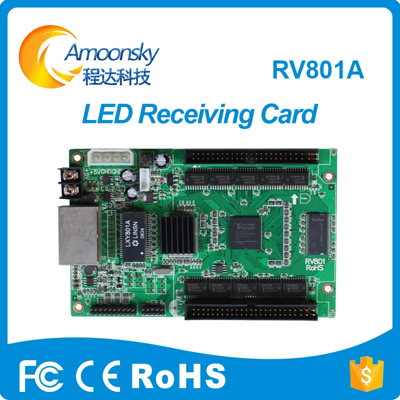 

linsn rv801a LED receving card lins control system matched with linsn ts802d sender