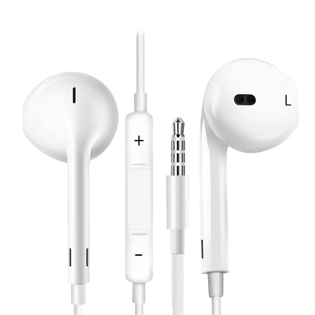 Original Apple Lightning EarPods & 3.5mm Wired In ear Plug EarPods