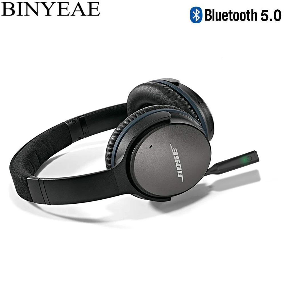Wireless A2DP Receiver Receptor Bluetooth 5 0 Stereo Audio Adapter for Bose QuietComfort Quiet Comfort QC 25 QC25 Headphones