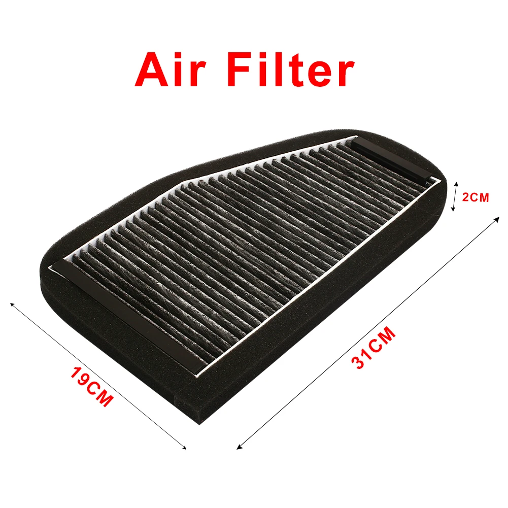 8L8Z19N619B углеродное волокно Авто воздушный фильтр для воздуха фильтр высокого качества запчасти для двигателей автомобильные аксессуары анти-Пыльца пыль автомобильный воздушный фильтр