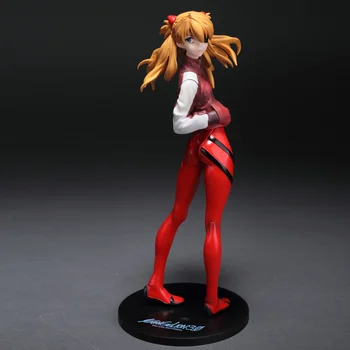 

23CM Japanese Anime EVA Neon Genesis Evangelion Soryu Asuka Langley PVC Action Figure Collection Model Toy