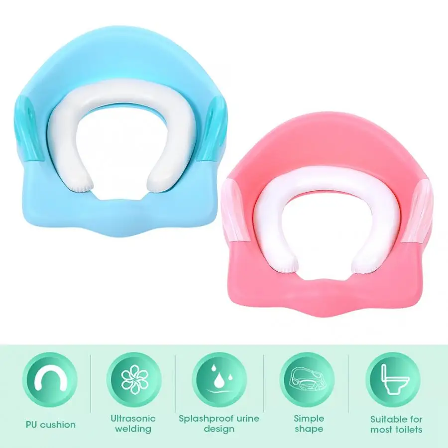 Детский коврик для унитаза детский тренировочный утолщенный Мягкий Нескользящий детский коврик для унитаза Детский горшок для ребенка