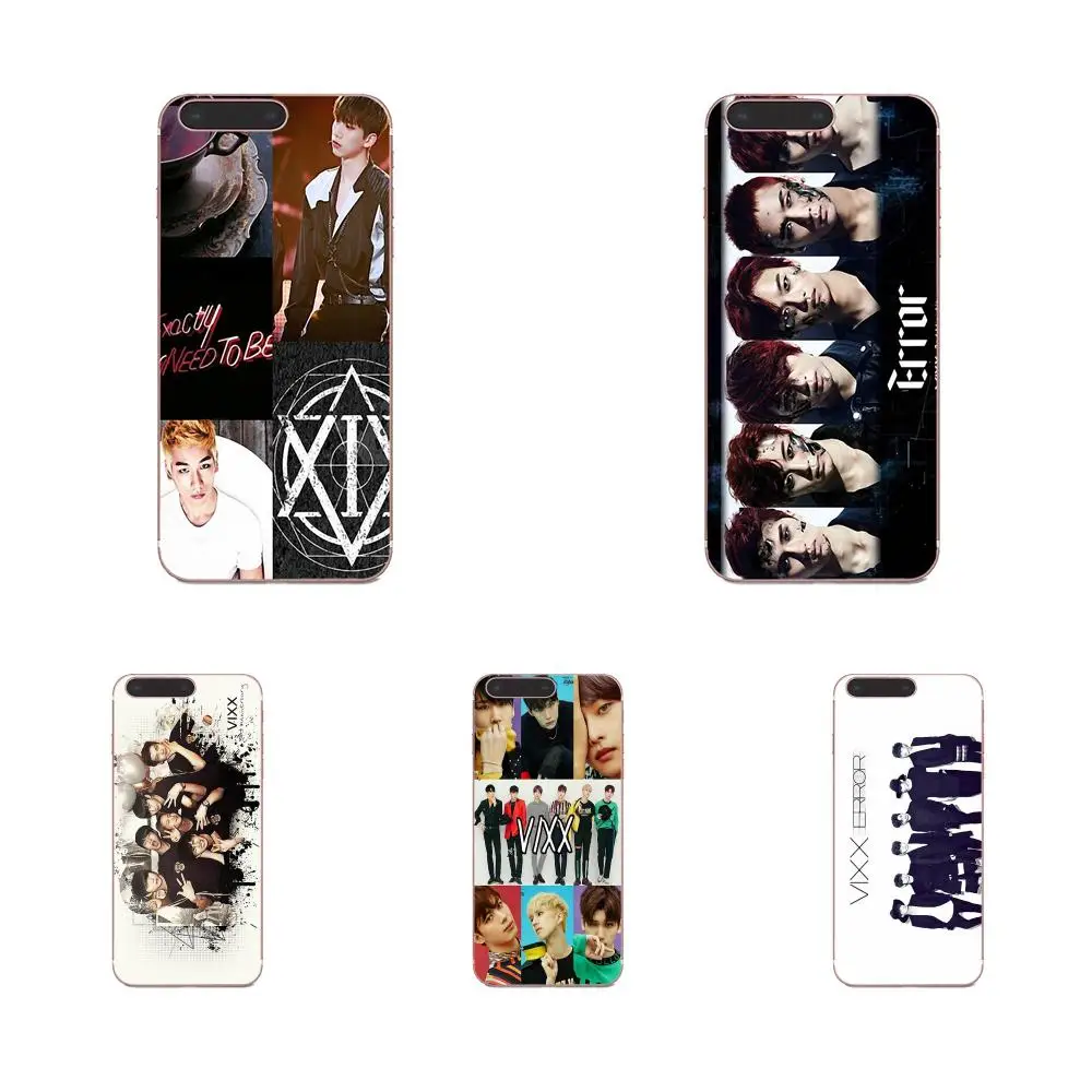 TPU Phone Skin For Galaxy A3 A5 A7 On5 On7 2015 2016 2017 Grand Alpha G850 Core2 Prime S2 I9082 Kpop Vixx | Мобильные телефоны и