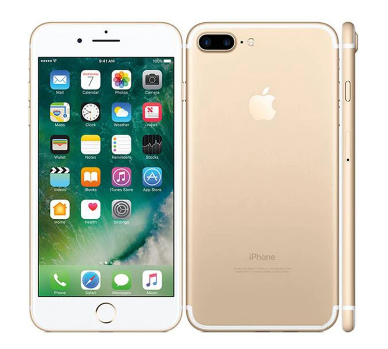 Apple iPhone 7 Plus заводской разблокированный мобильный телефон 4G LTE 5," двухъядерный A10 12MP ram 3GB rom 128GB сотовый телефон NFC