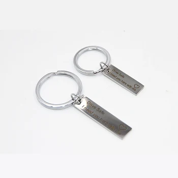 

"Drive Safe I need You Here With Me" Creative Logo Car Motorcycle Car Keychain Ring Key Chain Key Holder Car-Styling