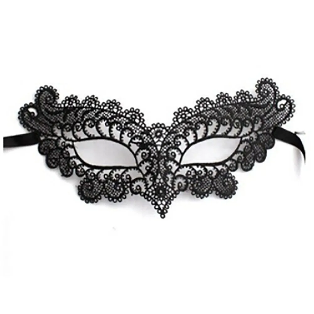 2017 Elegant Sexy Lace Eye Mask Masquerade Ball Halloween Party Fancy Costume M29in Costume