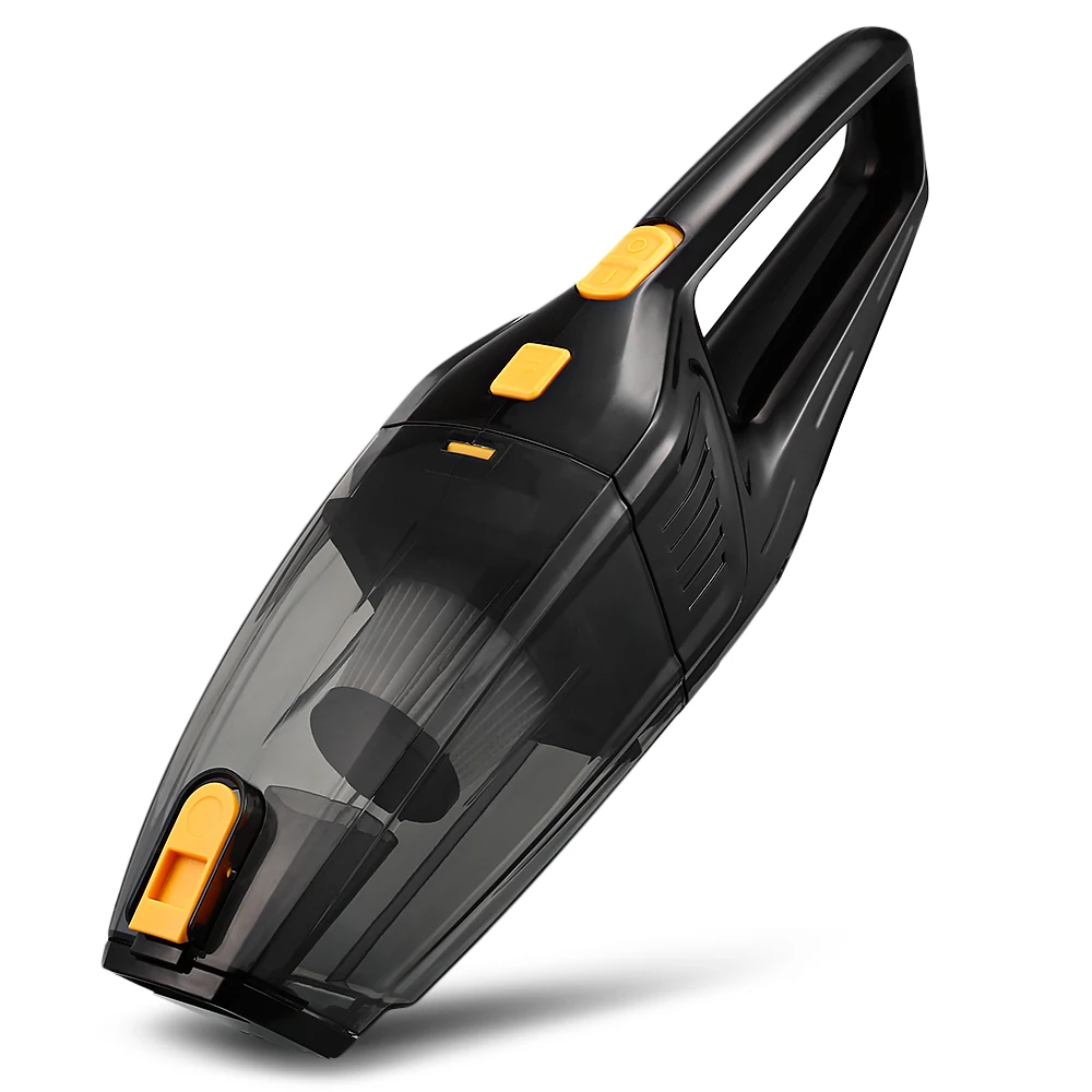 12V Car Electric Vacuum Cleaner One Key Dust Clean Dry Wet Dual Use