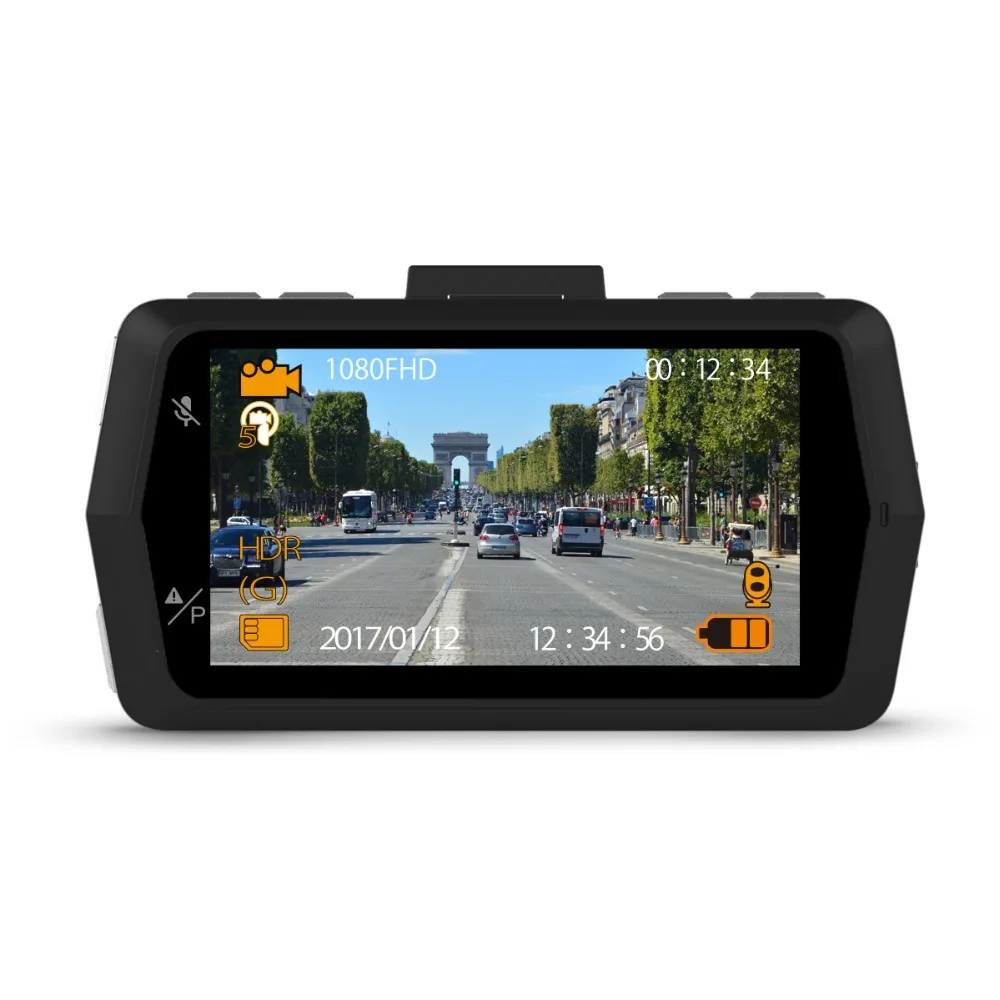 Vantrue X1 Dash Cam  2.7 Video Recorder FHD 1080P Car DVR Camera, Loop Recording, Packing Mode, Night Vision, G-Sensor with GPS (6)