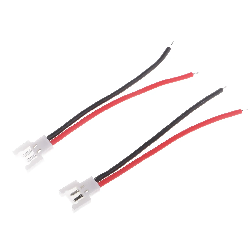 10x RC Upgrade Parts 2.0 Connector Male Plug Wire Cable Line Battery Charging Adapter