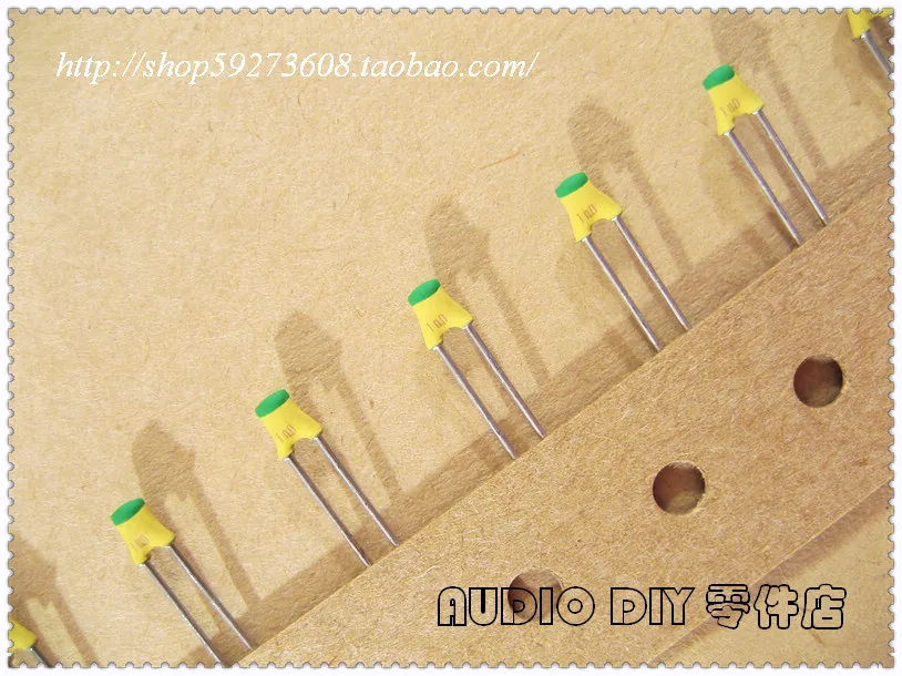 2019 hot sale Holland BC 20PCS/50PCS 1000pF/63V Silver Film Ceramic Capacitor (1nF 102 Italian original box) free shipping | Электронные