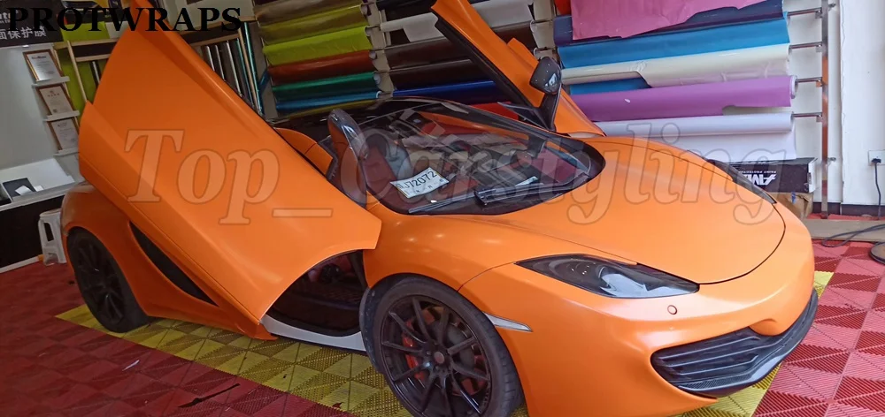 top_Carstyling satin ceramic vinyl car wrap film kmpf hexis Covering coating (75)