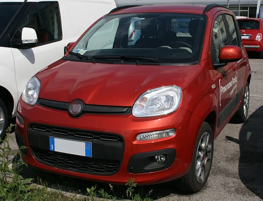 Eemrke Автомобиль Стайлинг для Fiat Panda 2012 2013 2 в 1 светодиодный фонарь, лампа DRL с объективом Габаритные огни