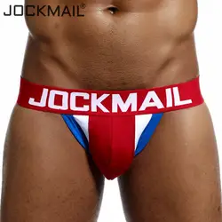 JOCKMAIL пикантные Для Мужчин Нижнее белье, мужские трусики банджное мужское белье-стринги Для мужчин Танга hombre Мужской трусы Гей Для мужчин