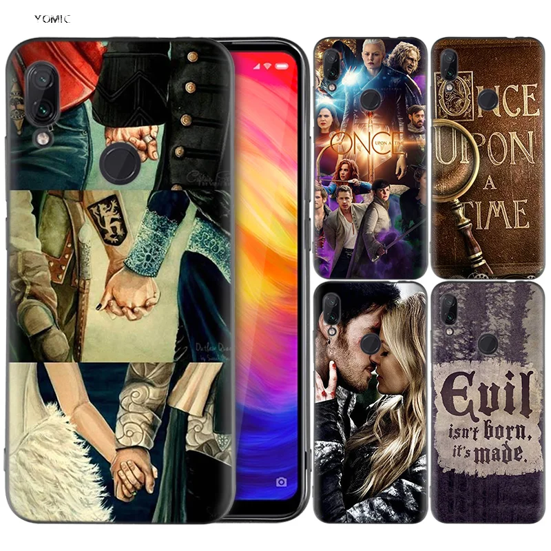 

Silicone Coque Case for Xiaomi Redmi Note 7 6 5 Pro Mi A1 A2 8 Lite 9 GO Poco F1 S2 4 4X Plus Once Upon A Time
