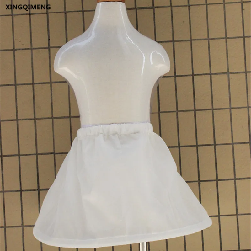 In Stock One Hoops Layer Petticoat for Flower Girl Dresses Cheap Simple Kid Crinoline Children Ball Gown/A Line Dress | Свадьбы и
