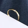 CACANA  Stainless Steel Rings For Women Men Simple One Zircon Engagement Fashion Jewelry Rings For Male Party Wedding ► Photo 2/6