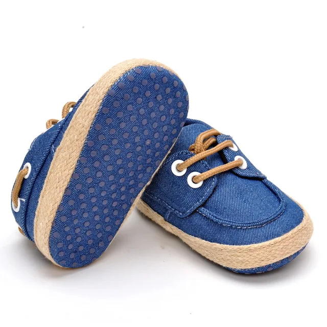 KiDaDndy Lace up Solid Baby Shoes Single Toddlers Shoes 0 to 1 Year Old ...