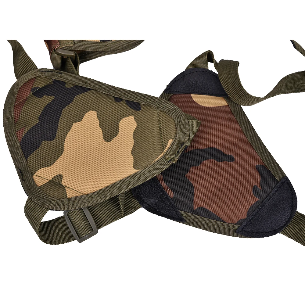 TOMUNT съемки двойной Кобура наплечная сумка Тактический левой и правой руки пистолет плеча Кобура Охота Airsoft мешок