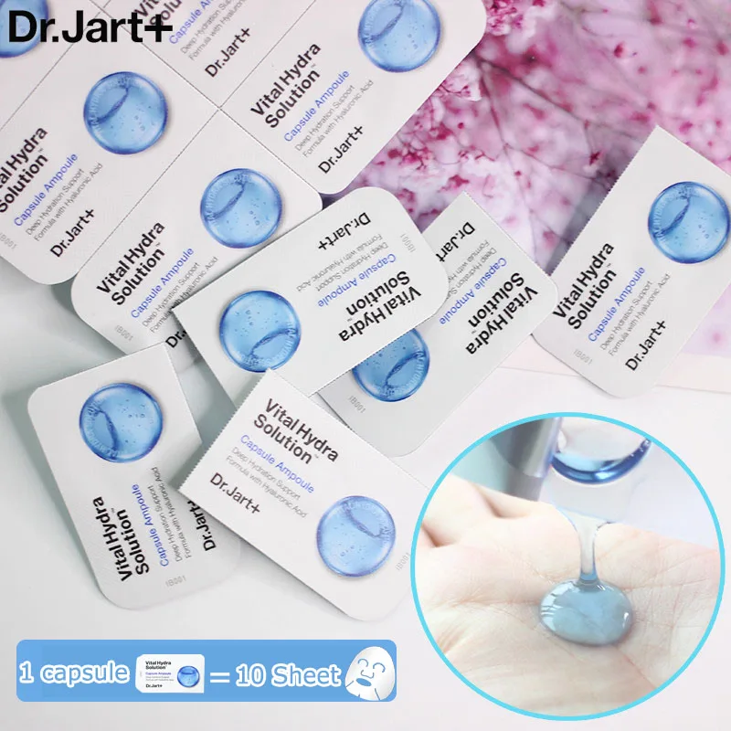 

Dr.Jart+ Vital Hydra Solution Capsule Hyaluronic acid Whitening Face Serum Moisturizing Cream Anti Wrinkle Anti Aging Essence