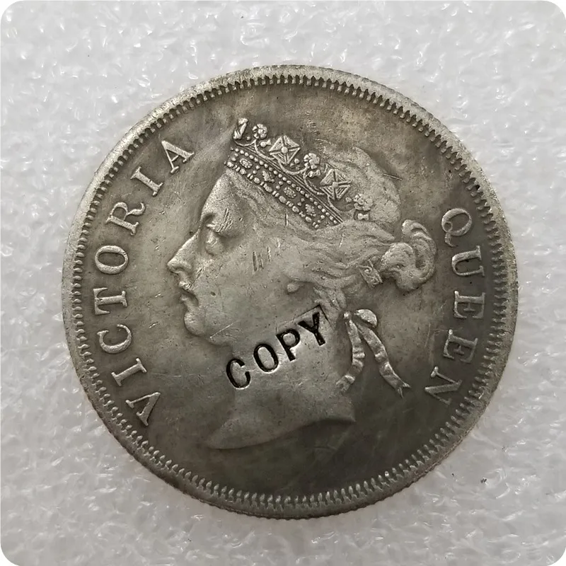 1886 1901 проливы деревня королевы Виктории 50 центов копировальные